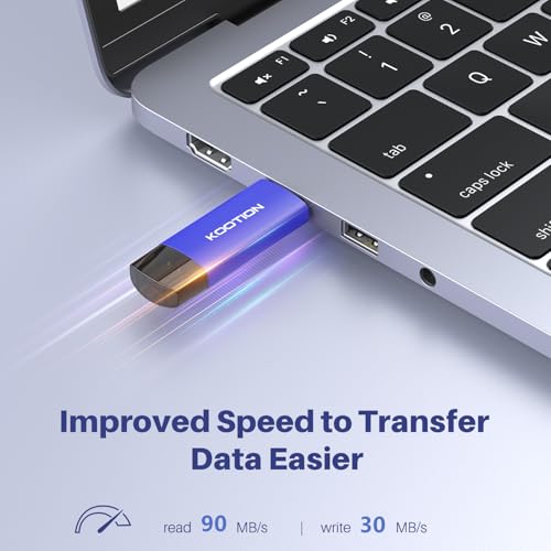 Image of KOOTION Pen Drive 32GB Type C, Ultra Dual Flash Drive Type C 32GB, Memory Stick Type C Storage for Android, PC, Tablet