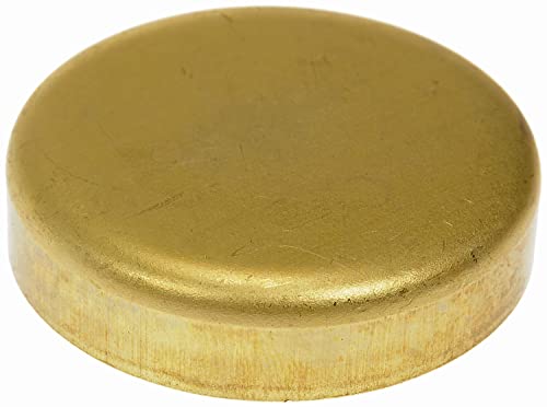 Dorman 565-034 Rear Brass Cup Expansion Plug 1-3/4 In., Height 0.430 Compatible with Select Jeep Models, 10 Pack