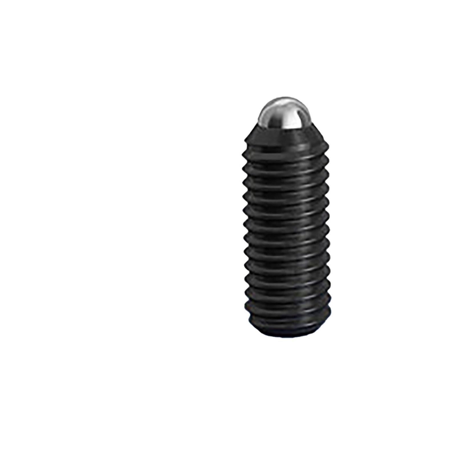 Alloy Steel Hex Spring Ball Plunger Set Screw | Black M3-M16 for Mechanical Fixing: Industrial Hardware(M5x12mm)