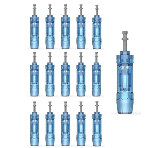 Dr. Pen M8S Cartridges (18 Pins 12pin 36pin 42pin round nano) 16PCS Replacement Cartridges for Dr Pen Authentic Disposable for M8S A8S A9 A11 Models (36pin)