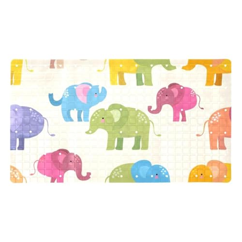 Tapis de bain antidérapant à séchage rapide et ventouses PVC