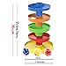 WEofferwhatYOUwant Ball Drop Toy – Montessori STEM Tower for Toddlers 9M+ | 8-Piece Set with Stackable Ramps & 1.8