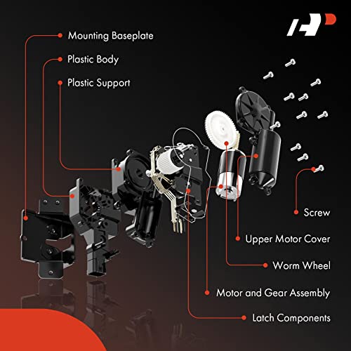 Image of A-Premium Trunk Latch Compatible with Honda | for Honda Odyssey 2001-2004, Rear Tailgate Lock Latch Actuator
