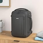 ECOHUB Travel Backpack 18x14x8 Spirit Airlines Personal Item Bag Carry On Backpack 13 Pockets Work Casual Daypack for Men Women Airline Approved Water Resistant Gym Backpack with Charging Port, Black - Image 2