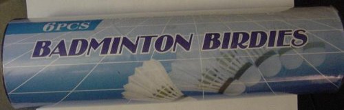 High Grade Badminton Birdies - 6 Piece