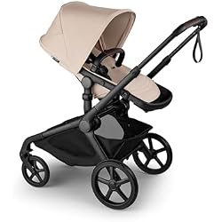 Bugaboo Kangaroo Single-to-Double Tandem Stroller, Car Seat Compatible | 20+ configurations, all-wheel suspension, XL basket, for baby and toddler, Desert Taupe