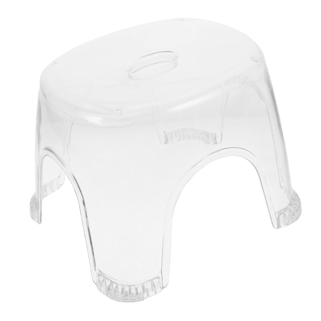 ZUNOXAZ De Ducha Antideslizante Transparente Banco Ergonómico para Afeitarse y Descansar Los Pies Diseño Elegante y Seguro para Baños