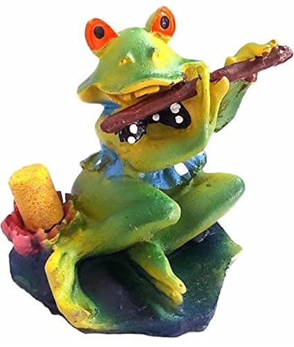 Frog Toy Ornament for Home Decoration Aquarium Fish Tank Decor Wonderful Gift with air Bubbles for Fish Tank Aquarium Decoration (B09MR7V9MT) Amazon Price History, Amazon Price Tracker