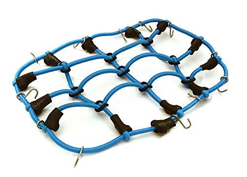 Integy RC Model OBM-007BLUE Realistic Nylon Cargo Net 140x100mm for 1/10 Scale Crawler
