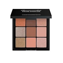 Romanovamakeup 9 Color Eyeshadow Palette COLOR EMOTION. Vegan & Talc Free. Travel friendly Size, High Pigmented Shiny & Matte, Long Lasting Eye Shadow Palette, 9 Shades Fit Together.
