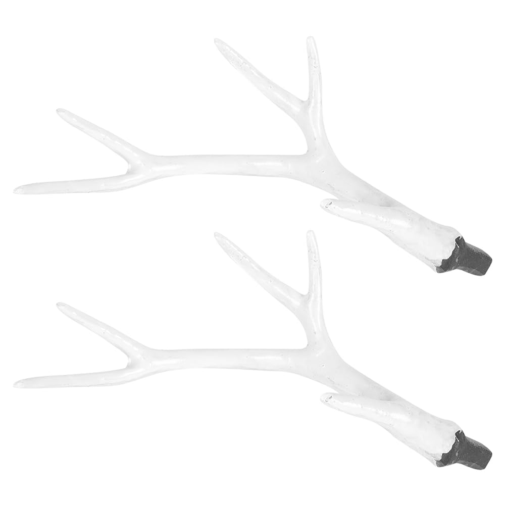 Beaupretty 1 Pair Deer Antlers Headband DIY Plastic Reindeer Horns for Cosplay Crafting Party Decorations Antler Costume Props for Christmas and Halloween