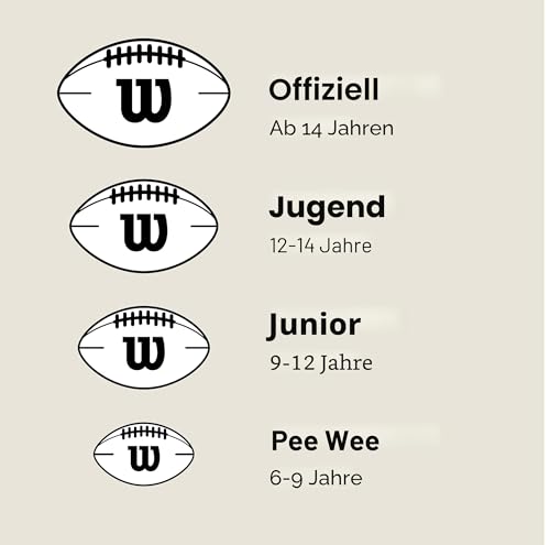 Wilson American Football NFL Duke METALLIC Edition, Mischleder, Offizielle Größe, Gold, WTF1826XB