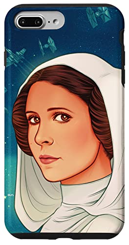 Coque Star Wars iPhone 8 Plus Princess Leia pour briller au bureau et en soirée