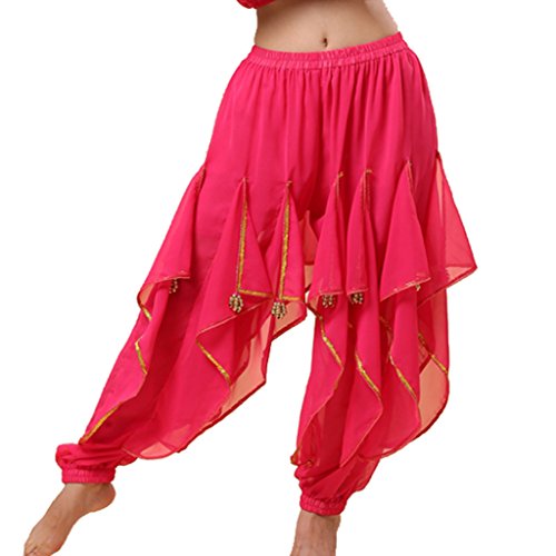 Contenuto della confezione: 1 pantalone harem per danza del ventre