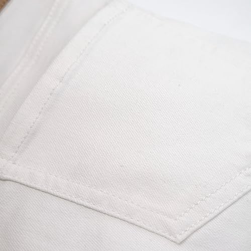 KIDSCOOL SPACE Girls Simple Jeans, 6-15T Elastic Band High Stretch Flared Denim Pants4