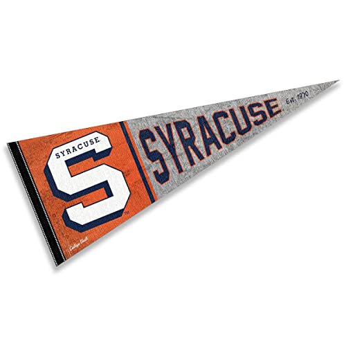 Syracuse Orange Pennant Throwback Vintage Banner