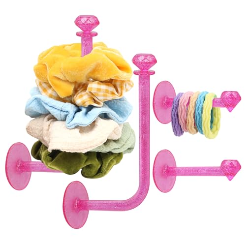 QUPIVA 4Pcs Suporte para Faixa de Cabeça Suporte para Organizador de Scrunchie, Organizador de Acess