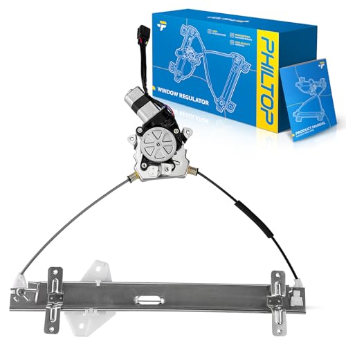 Image of PHILTOP Front Left Driver Side Power Window Regulator and Motor Assembly Compatible with 2004-2008 Acura TL Replace 751-046
