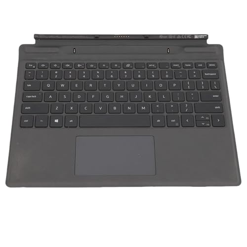 Teclado destacável para laptop Dell Latitude 7320 7310, teclado de viagem de substituição, teclado de retroiluminação de conexão sem costura com touchpad