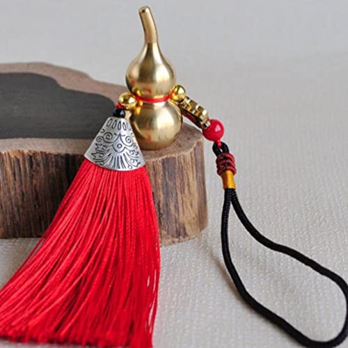 Chinês Gourd Wu Lou Ornamento: Boa Sorte Borla Ornamento Chinês Fengshui Decoração Tradicional Bênçã