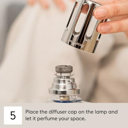Maison Berger – Nachfüllung Frischer Eukalyptus 500 ml für Lampe Berger – 2-in-1 geruchsneutralisierendes Raumduft-Öl – Eukalyptus, Zedernholz