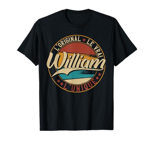 Photo de William L'Original Le Vrai L'Unique Hommes & Garçons T-Shirt