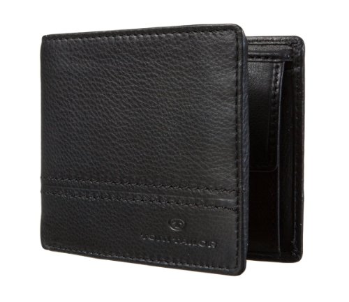 Preisvergleich Produktbild TOM TAILOR Herren Geldbeutel Portemonnaie Geldbörse Schwarz 1873