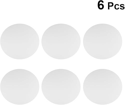Miniatura 9 de HEALLILY 6pcs pintura redonda lienzo panel lienzo pintura tableros 9.8 in