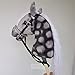 Dapple Gray Hobby Horse A3 Stick Horse for Children Horse Toy on Stick