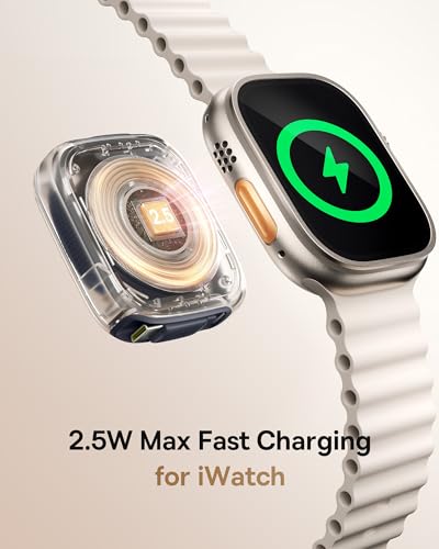 Baseus Retractable USB-C Cable (2.5W Wireless Charger & 100W 5A Fast Charging) - image 5