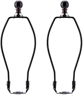 Canomo 2 Set 10 Inch Lamp Harp Holder with Light Base and Ball