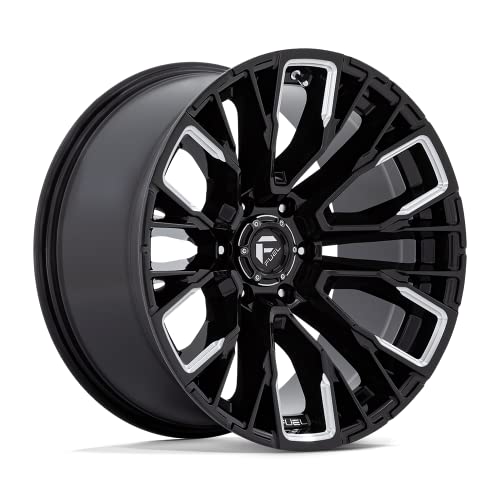 D849 20X10 6X135 G-BLK-MILL -18MM Custom Wheel