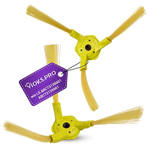 Vioks.pro Juego de 2 cepillos para aspiradora LG HomBot Square Cover