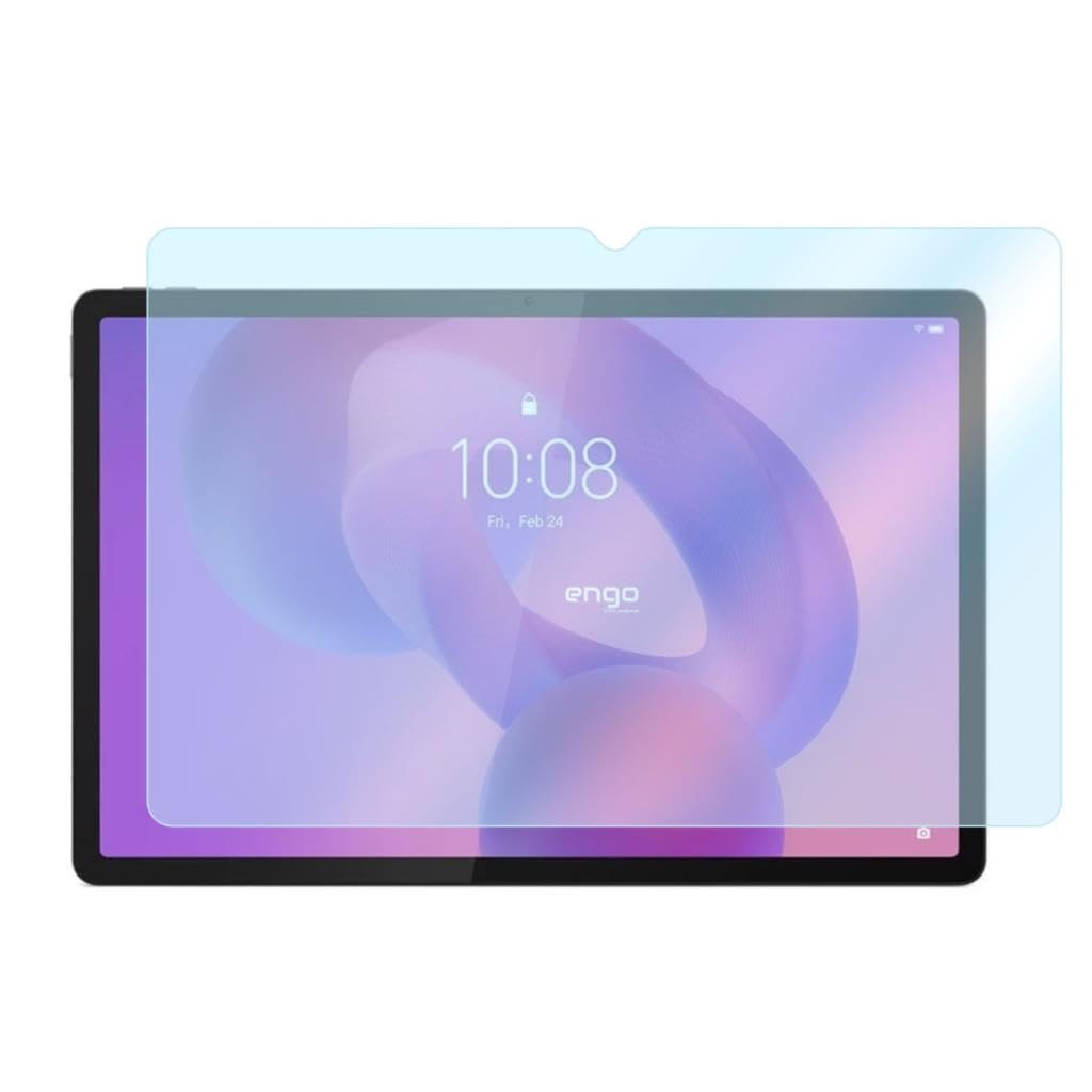 Engo Lenovo Idea Tab Tb336fu 11 İnç İle Uyumlu Ekran Koruyucu 9h Temperli Kırılmaz Esnek Nano Cam, Çizilmeye Ve Darbeye Dayanıklı Koruma, Hd Şeffaf