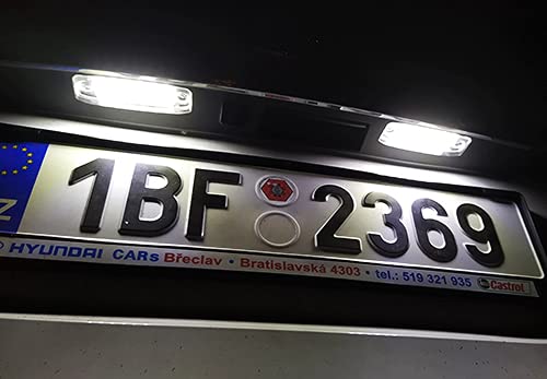 RZG 2 luci LED per targa Canbus per 11-15 Sportage SL i40 CW VF 04-09 Tucson JM 17-20 Kona