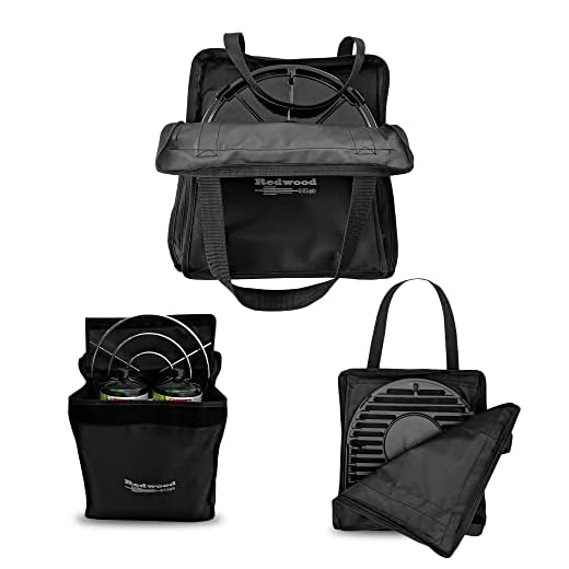 Swaptop Carry Case for Coleman Roadtrip Grill Accessories - Outdoor Use, Heavy Duty Organizer for Half Griddle, Spatulas, Propane Bottles, and Grill Grates. Suitable for LXX, LXE 285, Nomadiq and More