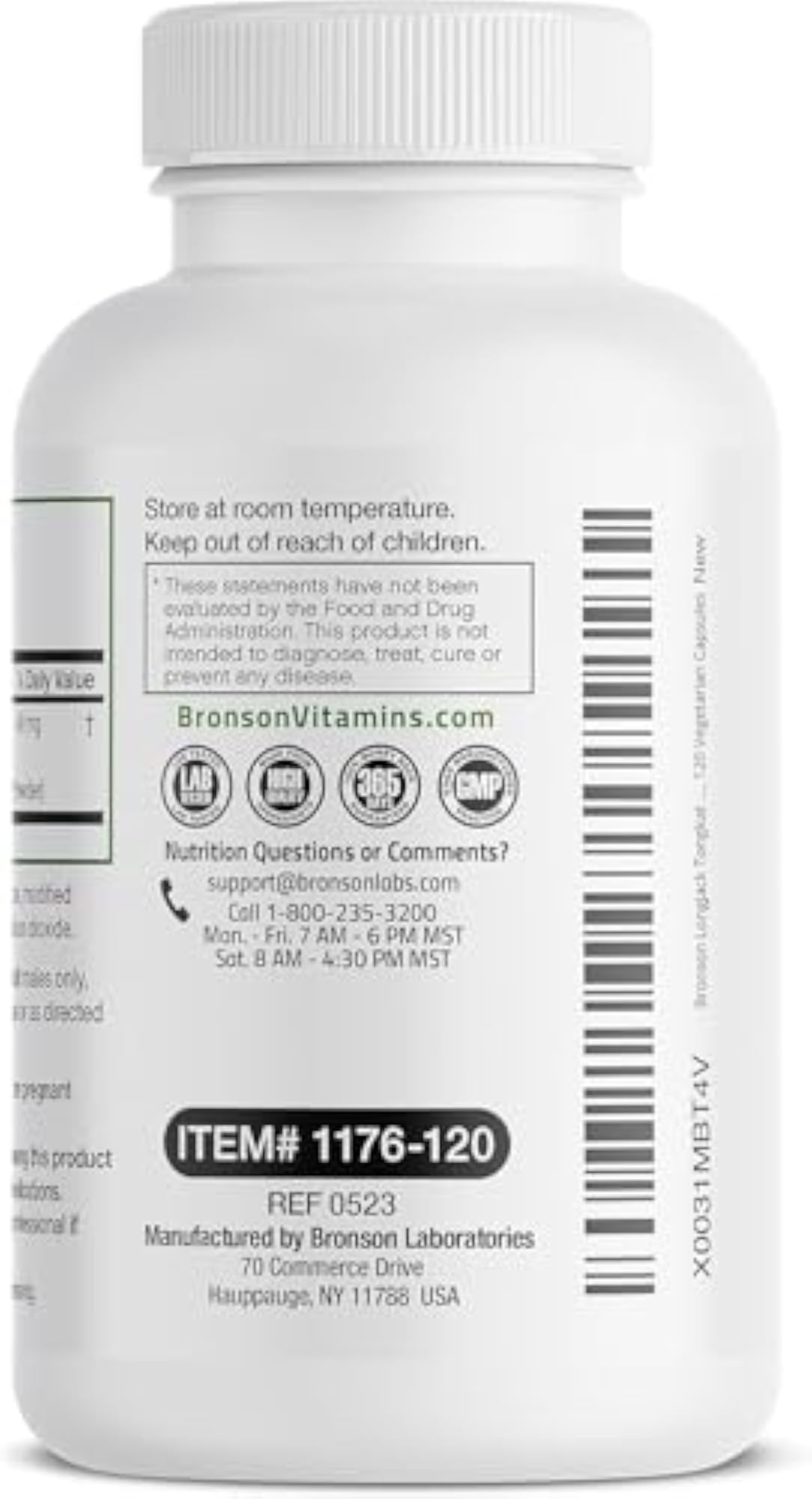 Longjack Tongkat Ali Extra Strength, 120 Vegetarian Capsules