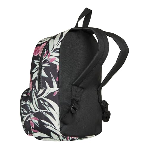 Image of Roxy Women's Always Core Backpack | Travel | Everyday Carry | Beach | Polyester | 8L Capacity - Anthracite Wind Swept Floral