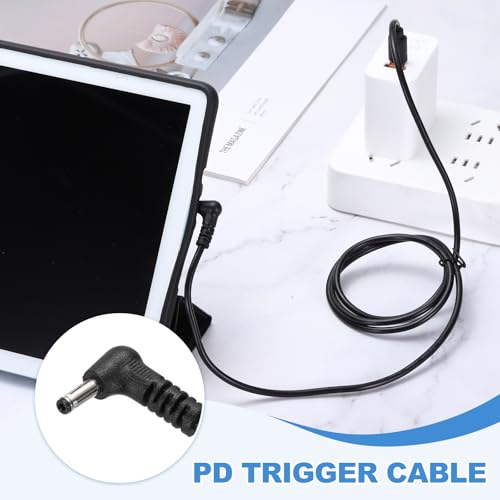 Cable de disparo PD de 36W con conector en ángulo recto de 12V 5
