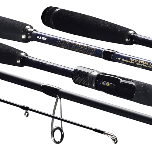 Illex Canne Tenya Nitro S 2402 M-Mh Tenya Special – 240,5 cm – 123 g – P.Max.35 g – Enc.123 cm – 42289 Illex Canne Tenya Nitro S 2402 M-Mh Tenya Special – 240,5 cm – 123 g – P.Max.35 g – Enc.123 cm – 42289