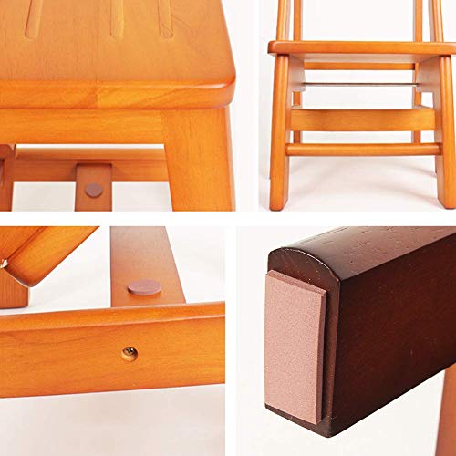 Escabeau de ménage pliable compact pour petits espaces de rangement