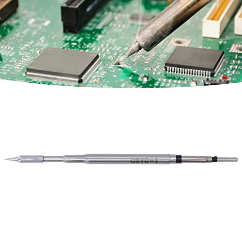 Image of Soldering Iron Tip, Fast Temperature Recovery Copper Solder Tips Easy To Install Compact Size Accurate Control for Welding Station C210-I