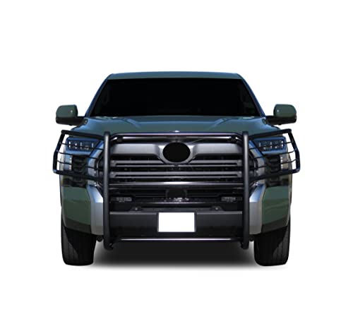 Image of Black Horse Off Road Grille brush Bumper Guard Modular Black Compatible with 2022-2024 Toyota Tundra-17TT22MA