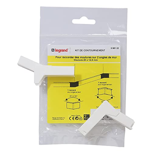 Legrand - Kit de contournement - pour moulure 20x12,5mm