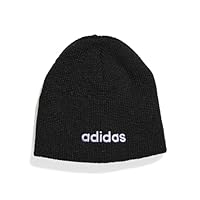 adidas Unisex Kids Little Kids Linear Beanie, Black, 3XS