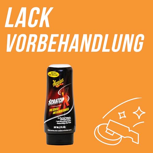 Meguiar's ScratchX 2.0 Odstranjevalec prask za avtomobilski lak - Odstrani praske na vseh lakih in lakih - Enostaven za ročno uporabo ali s polirnim strojem - 207 ml - G10307EU