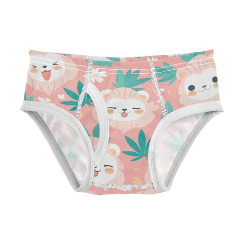 KLL Lion Head Cannabis Marijuana Baby Boys Soft Nighttime Underwear Cute Children Undies