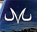 Etiquetas engomadas del coche Vegeta Majin Dragon Ball Z Window Decal Laptop Motocicleta Etiqueta 6"de ancho