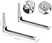 Soporte de Microondas de Acero Inoxidable Cocina de Acero Inoxidable Ajustable de...