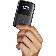 INIU Portable Charger, Smallest 22.5W 10000mAh Power Bank, USB C in/Output Fast Charging 3-Output Mini Battery Pack Charger with Phone Holder for iPhone 17 16 15 14 Air Samsung S23 Google iPad Tablet